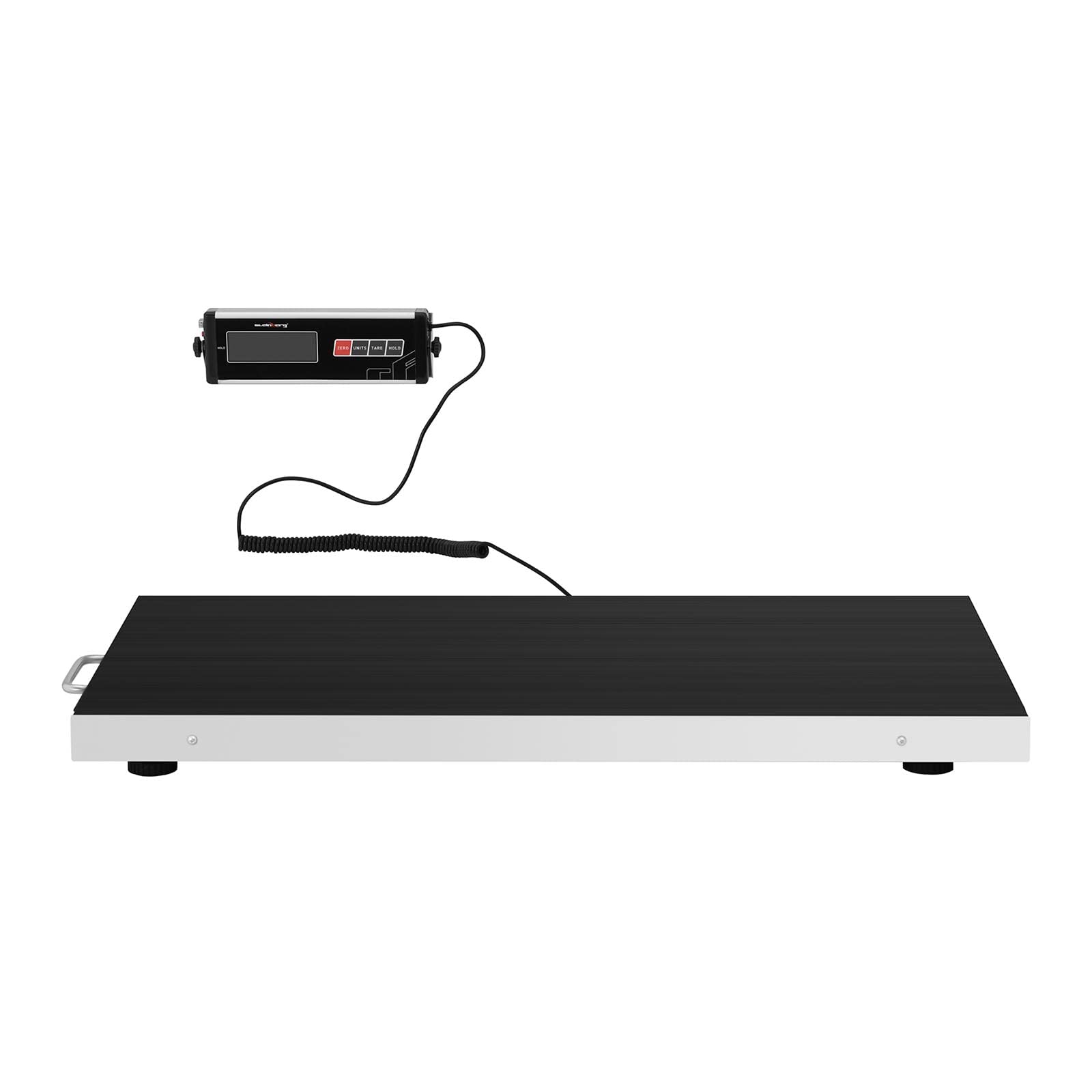 Steinberg Systems Balance Au Sol Électrique Professionnelle Industrielle Plateforme Pour Vétérinaire SBS-PS-150 (150 kg/50 g, kg/lb/oz, 95 x 50 cm, Écran LCD, Autonomie de 30 h)