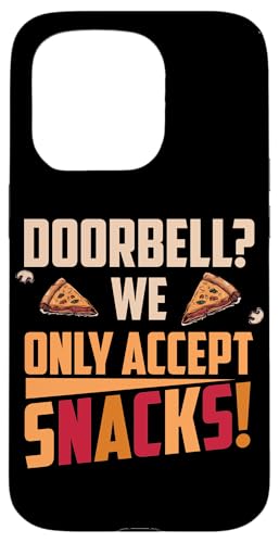 DOORBELL WE OLY ACCEPT SNACHKS �X�}�z�P�[�X iPhone 15 Pro �p