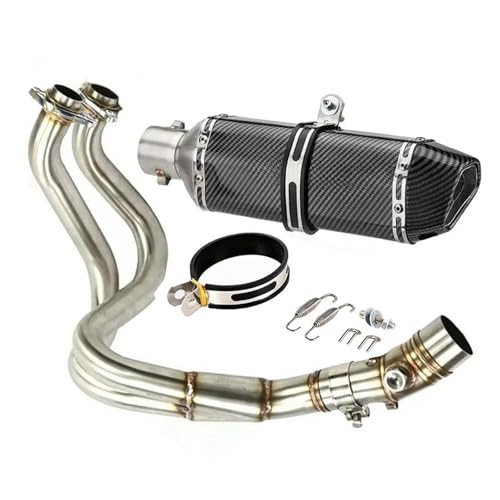 Adaptateur pour Ninja 650 et Z650 ligne d'échappement noire complète 2012-2025