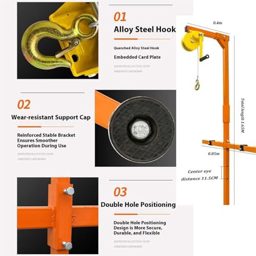 Herramienta de Elevación con Winch para Aire Acondicionado miniatura 3