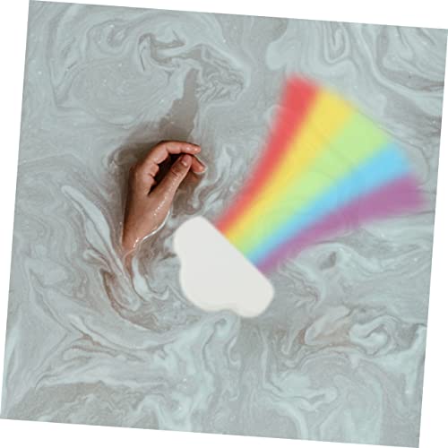 NOLITOY Bolas De Sal De Banho Arco-Íris 6 Peças Hidratante Casa Spa Lindo Banho Brinquedos De Viagem