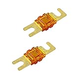 Für alle handelsüblichen Mini-ANL-Sicherungshalter geeignet (Nicht für normale ANL-Sicherungshalter), Abmessungen LxBxH ca. 42x12x8,5mm