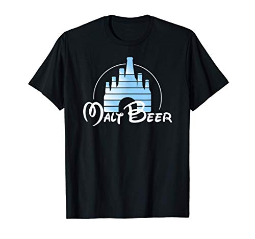 Malt Beer Shirt, Funny Unique Gift Idea Pun Logo Parody T-Shirt
