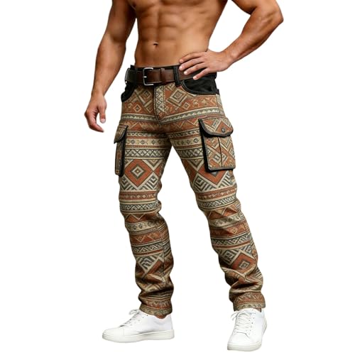 Pantalon de travail homme en coton respirant et cargo casual
