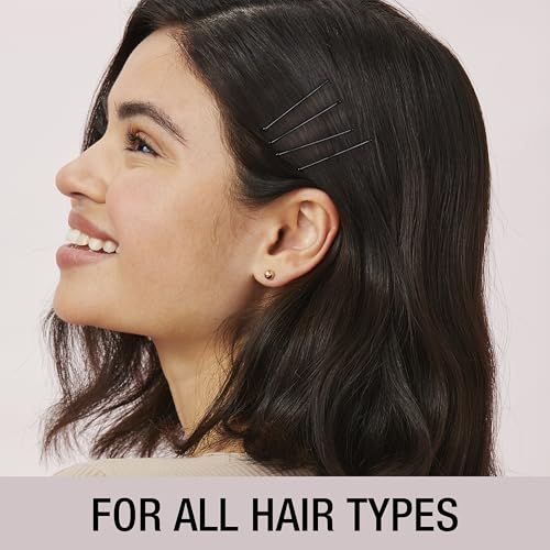 Conair Pin & Match Bobby Pins - hair accessories for women - Bobby Pins Black - Includes Storage Container - 75 Count - Image 4