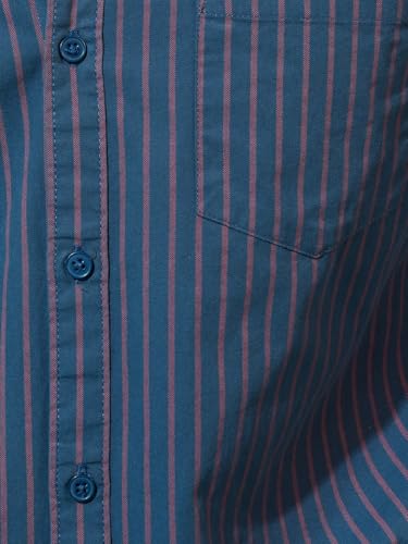 Image of Highlander Men's Slim Fit Striped Shirt | Full Sleeves | Everyday Wear Stylish Shirt for Men