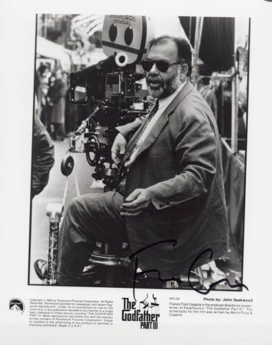 Francis Ford Coppola signed 8x10 photo