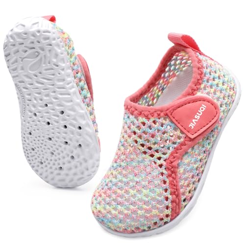 Image of JIASUQI Baby Boys Girls Barefoot Swim Pool Water Shoes Beach Walking Sandals Athletic Sneakers