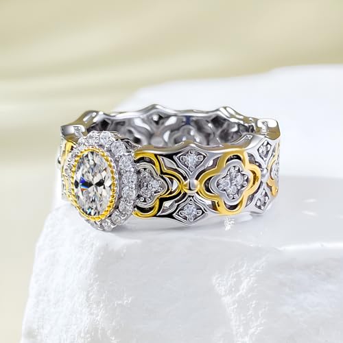 Dazzlingrock Collection Citrine & Diamond Wedding Band - Sterling Silver Size 10 Marquise Frame