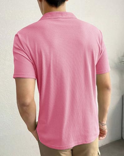 Image of Noble Monk Men's Regular Fit Polo T Shirt |Half Sleeves |Collar Tshirts | Casual T-Shirt