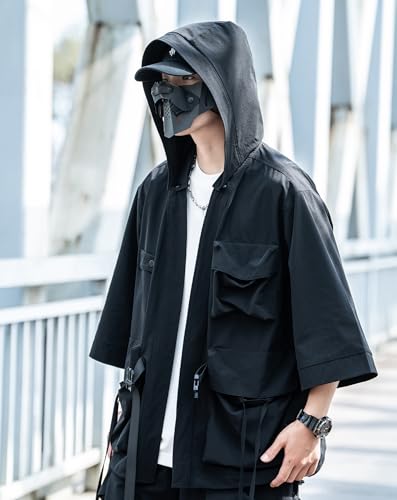 Niepce Inc Japanese Streetwear Techwear Men's Windbreaker Jackets4