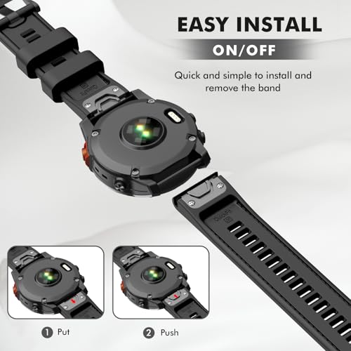 Correa Deportiva para Garmin Fenix Nylon Silicona miniatura 5