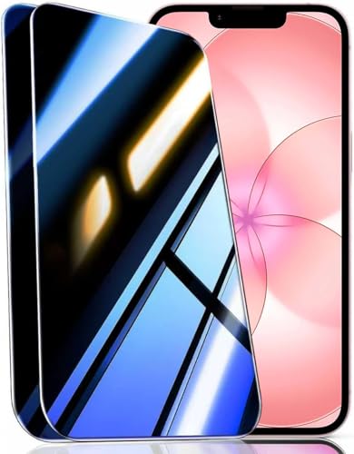 Image of Supershieldz (2 Pack) True 4-way 360 Privacy Tempered Glass Screen Protector Guard for iPhone 17e / 16e / 14 /13 Pro / 13