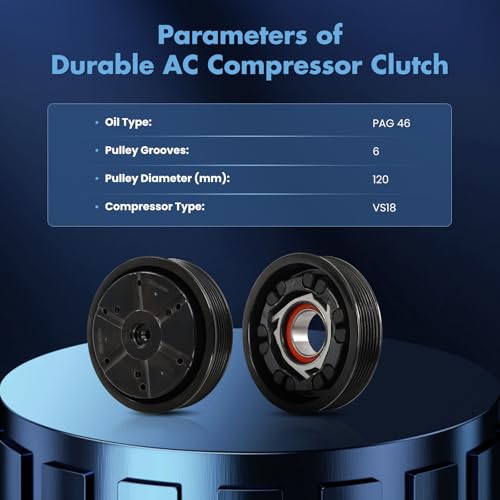 Image of ECCPP A /C Compressor Clutch 2009-2014 for Hyundai Genesis 3.8L