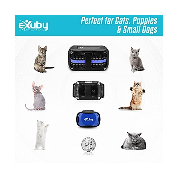Vibrating Cat Collar NO Shock Cat Training Collar with Remote