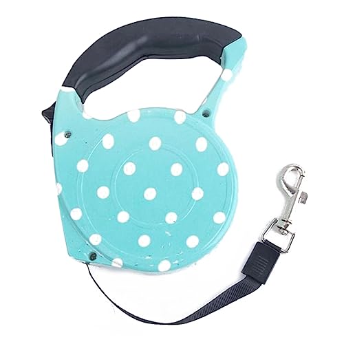 Totority Large Dog Leash Retractable Lead for Medium Small Dogs 1cm Wide 20-45kg Reflective Safety Ergonomic Handle