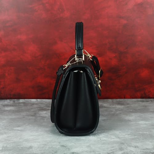 Image of NFI essentials Satchel Bags Ladies Purse Handbag Premium Women Shoulder Travel Bag for Work Gifts for Wife /Mother /Sister Stylish Office College Party Bag