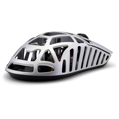 Image of WLMOUSE Beast X Pro Wireless Gaming Mouse with Side Holes, Symmetrical, Supports 8KHz Polling Rate, Magnesium Alloy, 1.4 oz (39 g), Lightweight, PAW3950HS Sensor (OM Switch, Black)