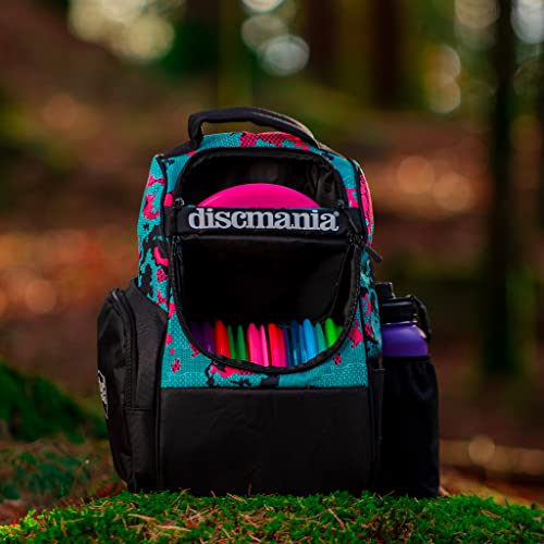 Discmania Fanatic Fly Bag Disc Golf Backpack – Frisbee Disc Golf Bag Holds 18+ Discs, Lightweight, Easy Access Putter Pocket (Black/Grey) #TOP3