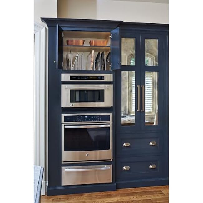 Rev-A-Shelf Chrome U-Shaped Bakeware Organizer