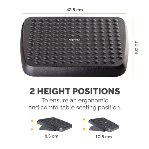 Ergonomic Foot Rest for Office & Home - Black Under Desk Support - Image 5