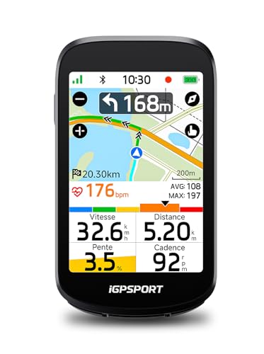 iGPSPORT BSC500 Compteur Velo sans Fil, 3,3