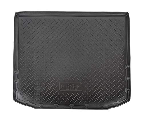 NORM LINERS Tapis de Coffre en Caoutchouc TPE sur Mesure pour Citroen C4 Aircross 2012-2017, Bord Haut, Noir, Antidérapant, sans Odeur