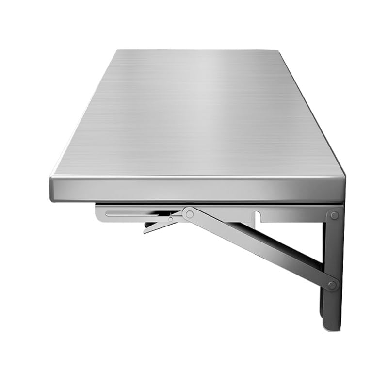 Étagère cuisine inox murale pour libérer plan de travail