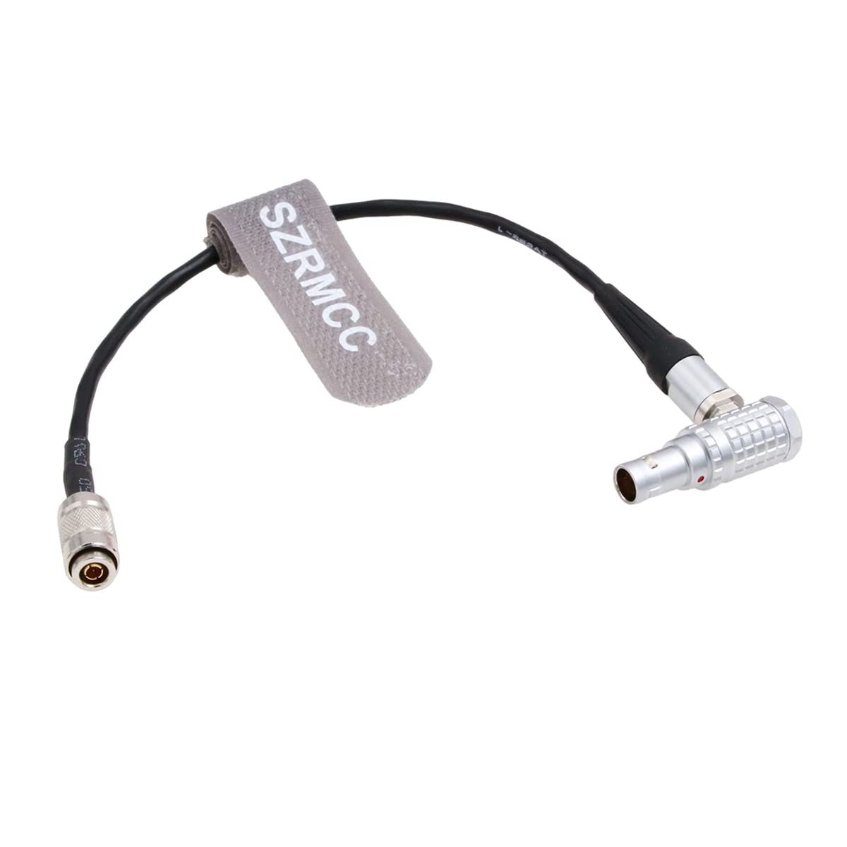 SZRMCC Timecode Cable DIN 1.0/2.3 to Right Angle 9 Pin Male Cable for Red Komodo V-Raptor Camera Ultrasync One Timecode Sync Box Sound Devices