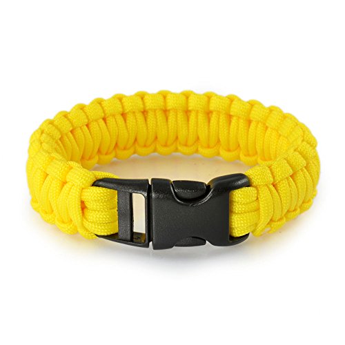 Ganzoo linka Paracord 550 typ 3 w kolorze weinrot: 30 m, 4 mm, 7 rdzeni, nylon–poliester, w zestawie 3 zapięcia na zatrzask 3/8” 10 mm, do rękodzieła, wiązania i zastosowań outdoorowych
