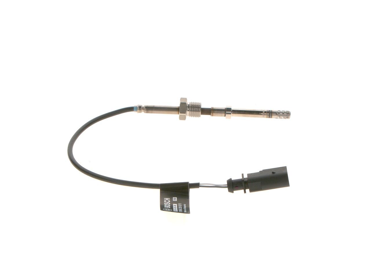 BOSCH Sensore, Temperatura gas scarico 0986259011 | Compatibile con: AUDI A4 Allroad B8, A4 B8, A4 B8 Avant, A5 Cabriolet, Q5, Q5 Van, SEAT EXEO, EXEO ST