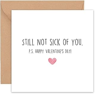 Felbridge Studio - Valentines Card - Valentines Card Husband - Valentines Card Him - Wife Her Boyfriend Fiancé Funny Girlfriend Fiancee - Gay Lesbian - Valentine's Cards Rude Cute Naughty Large -14cm