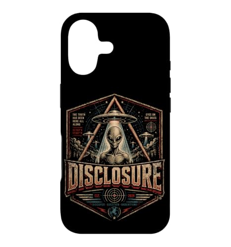 Disclosure 2026 UFO �G�C���A�� �^���̒T���� UAP ���g���f�U�C�� �X�}�z�P�[�X iPhone 17 �p