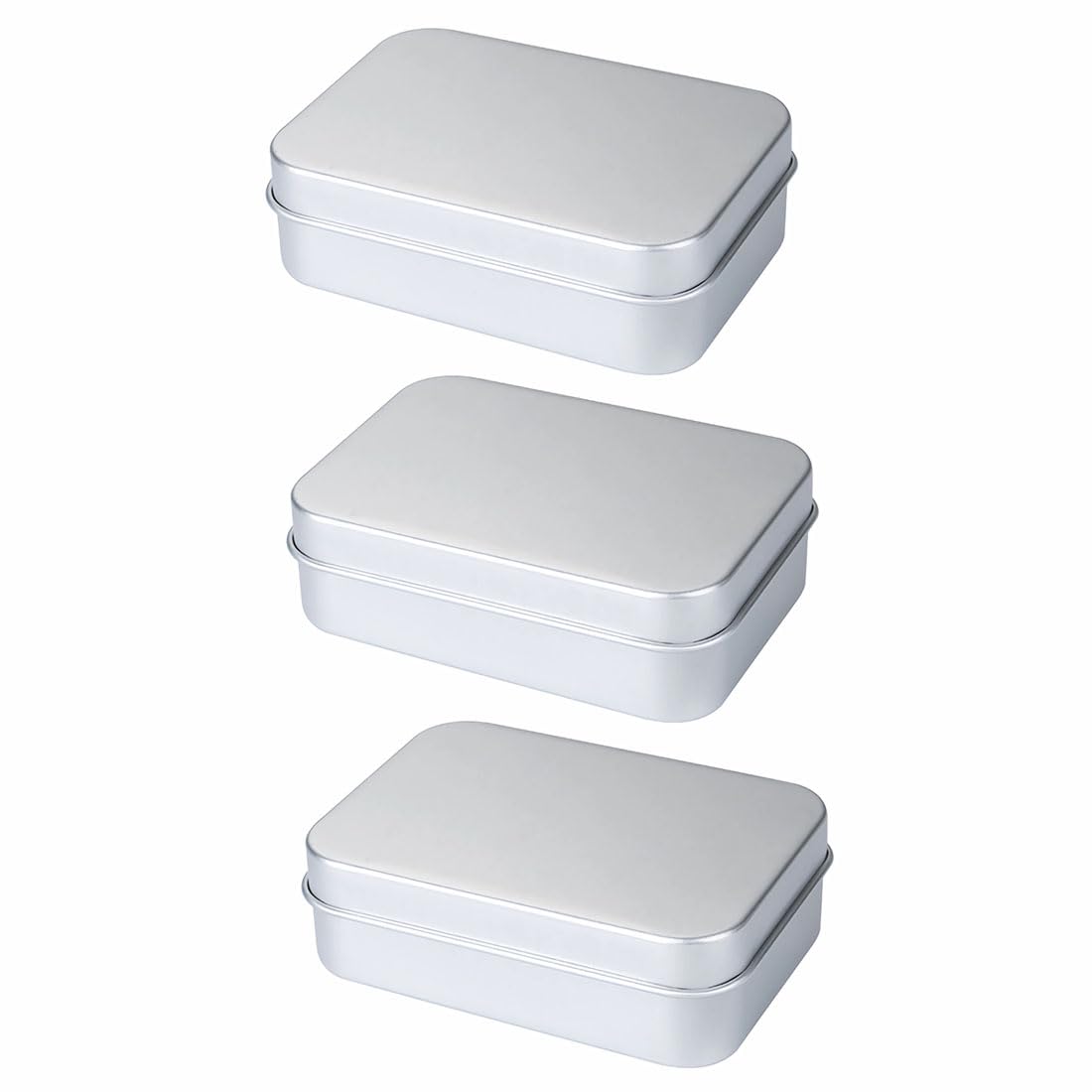 Aluminiowy słoik cynowy, 6 sztuk aluminiowych pojemników na mydło, stojak do przechowywania, pojemnik na odpady, z pokrywką, przenośny