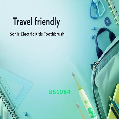 Image of Sonic Electric Toothbrush for Adults with 3 Brush Heads & 4 Cleaning Modes, Rechargeable Electric Toothbrush with 2 Minute Timer & 18000 Strokes /min with 30 days Long Battery Life (Green)