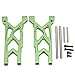 RC Front Lower Suspension Arms Kit, 1/10 RC Front Lower Swing Arm for ARRMA Typhon for Big Rock for Senton(Green)