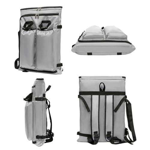 Image of Art Portfolio Carry Bag 4K Oxford Artist Backpack Adjustable Shoulder Bag Tote Artist Portfolios Case Water-Resistant Drawing Board Bag for Art Supplies Storage Transport Traveling, 26 x 18 Inch