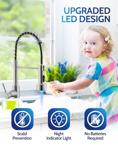 Smart Faucet Water Temperature Display