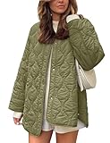Quilted Lightweight Jacket Material: Womens jacket is made of slightly waterproof fabric, trendy diamond pattern runs throughout the casual jacket, lightweight, skin-friendly, perfect for warmer fall or spring dry transition weather. The lightness of...