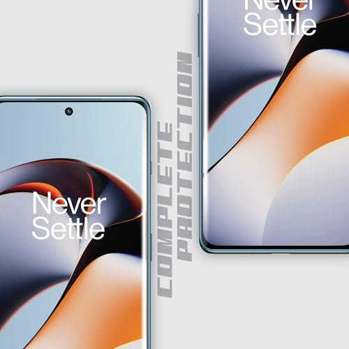 4youquality -TPU Unbreakable Membrane Full Screen Protector For Oneplus 11R (6.74 Inch) With Easy Self Installation Kit | Transparent