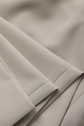 Image of SNITCH Men Formal Trousers | Slim Fit Pleated Front Design | Durable Polyester Blend with Medium Stretch | Perfect for Office & Formal Occasions