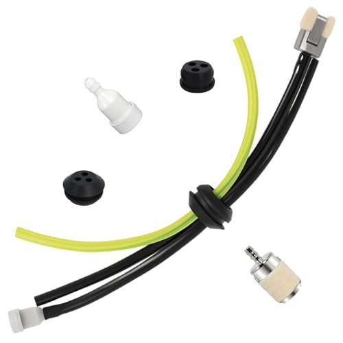 SRM210 RePower Kit Fuel Line for Echo Trimmer 13211546730 Grommet with Fuel Filter Vent Compatible with Echo GT SRM 225 Weed Eater Parts