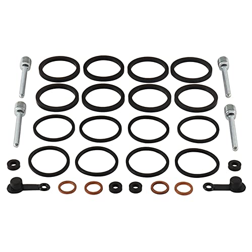 New All Balls Racing Front Caliper Rebuild Kit 18-3146 Compatible With/Replacement For Kawasaki ZX 6R 07-08