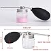 Noverlife Powder Spray Bottles, 12.5G Hairdressing Tools Hair Building Fiber Spraying Bottle, Powder Duster Applicator Nozzle Pump Hair Loss Sprayer Atomizer, Dry Glitter/Mica Spray Pump Dispenser