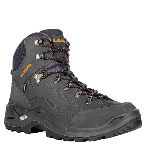 Lowa Herren Renegade GTX Mid Ankle Boot,Navy Orange,43.5 EU