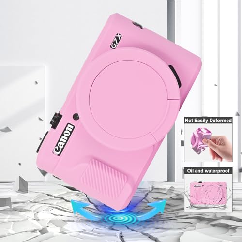 Funda de silicona para cámara Canon G7X Mark II miniatura 6