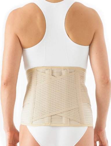 Neo G Lumbostad Brace â€“ Support For Symptoms Of Mild Disc Herniation/Bulge, Mild Lumbago, Strains, Sprains, Provides Additional Back Support â€“ Class 1 Medical Device â€“ Small - Tan