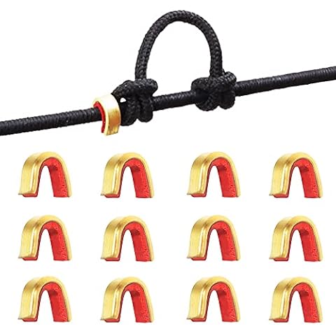 IRYNA Bow String Nock Points Pack of 12 Cover