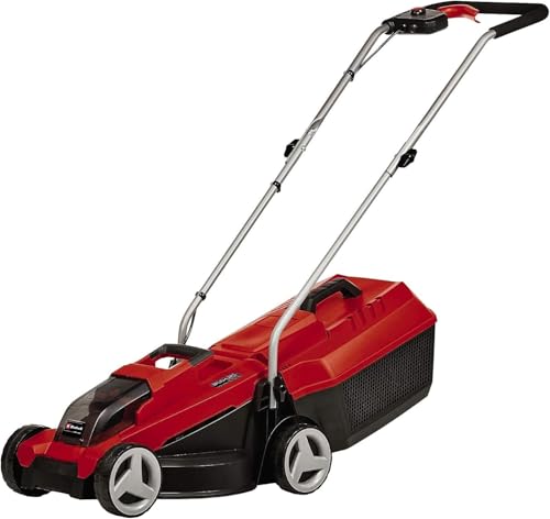 Einhell Tondeuse à Gazon sans Fil GE-CM 18/32 Li-Solo Power X-Change 18V, réglage de la Hauteur 3 Niveaux 30-70 mm Livré sans Batterie ni Chargeur