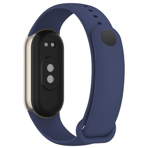 Image of Vanjua Watch Strap for Xiaomi Smart Band 10 /9 /8, Soft Silicone Adjustable Sport Wrist Band for Xiaomi Mi Band 8 /9 /10 Smart Watch (No Watch)